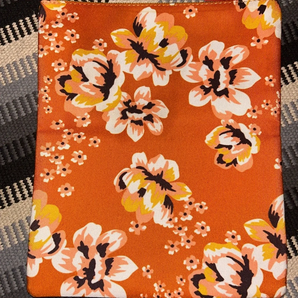 Rachel Pally Orange Floral Tablet Sleeve